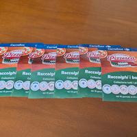 piatti pizza Carrefour 6 schede complete 