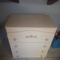 Fasciatoio Mibb in legno sbiancato 