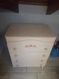 Fasciatoio Mibb in legno sbiancato 