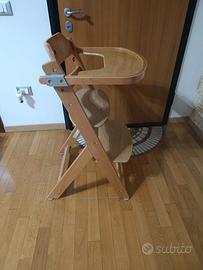 Seggiolone legno safety 1st