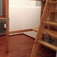 Letto a soppalco matrimoniale IKEA con scrivania