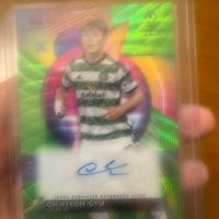 Card oh hyeon gyu celtic glasgow autografo