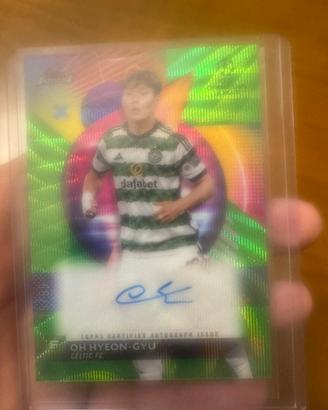 Card oh hyeon gyu celtic glasgow autografo