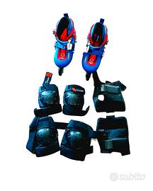 Kit Roller Bambino Oxelo 🛼 + Protezioni 