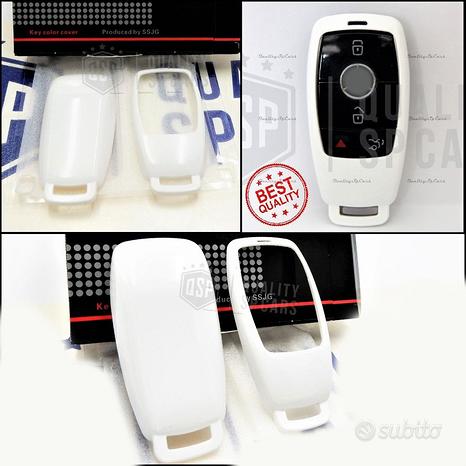 Cover Chiave Rigida PER MERCEDES Guscio Bianco