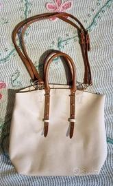 borsa color crema di carpisa