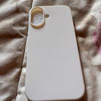 Cover iphone 16 bianca