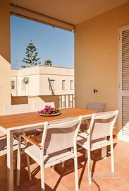 Tavolo da giardino con 4 sedie