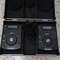 Coppia lettori Numark NDX500 con flycase rigido