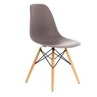 4 sedie Vitra Eames Mauvè Grigio