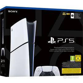 PS5 DIGITAL 1T MAI USATA CONFEZIONATA