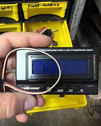 Modellismo - scheda programmazione esc Hobbywing