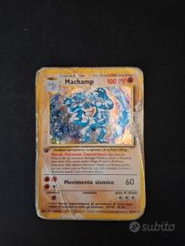 Carta pokemon Machamp 1995