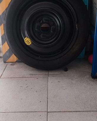 Ruotino di scorta toyota yaris 2008