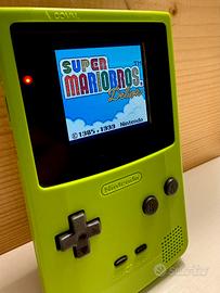 Gameboy color ricondizionato ips retroilluminato
