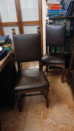 Coppia di sedie vintage