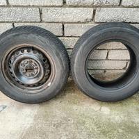 Coppia ruote 195/70 R15 97T M+S Toyo VarioV2 DOT21