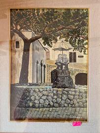 Quadro terrazza Fontana