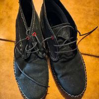 scarpe polacchine nr.46 scamosciate 