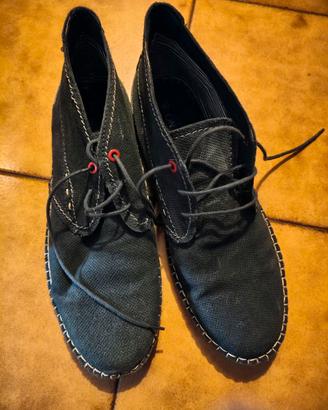 scarpe polacchine nr.46 scamosciate 