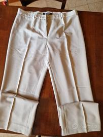 pantaloni donna color sabbia