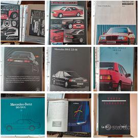 collezione depliant mercedes w124 w201 e500