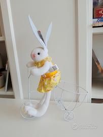 🐰 Coniglio Pasquale Chic in Bicicletta 🚲 Portauo
