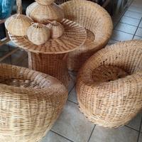 Poltrona in vimini PirozziOutdoor 