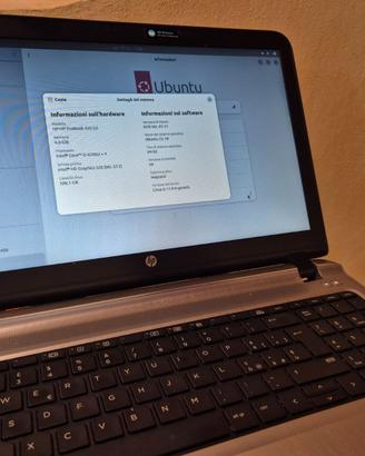 Notebook HP ProBook 450 G3 i5-6200U Ubuntu