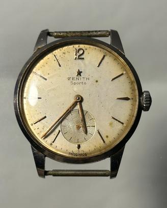 Orologio zenith sporto stellina vintage