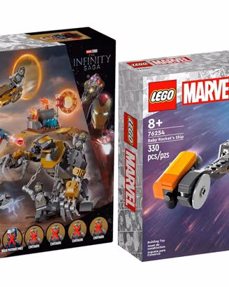 LEGO 76322 Avengers: Endgame 76254 Baby Rocket's S