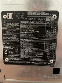 Stufa a pellet 12kw edilkamin con doppia ventilazi