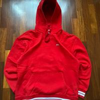 Felpa rossa Tommy Jeans con cappuccio – Taglia S