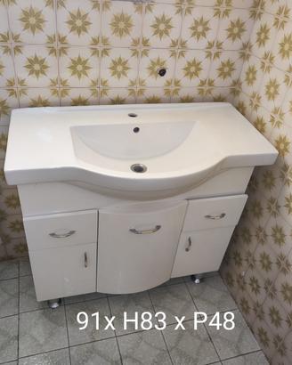 Mobile Bagno Bianco 