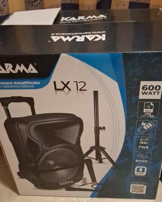 Cassa Amplificata KARMA LX 12 (600W) - Nuova
