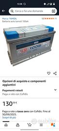 Batteria auto tamoil wr 100ah nuova
