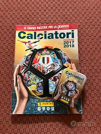 album calciatori panini 2017/18 + box