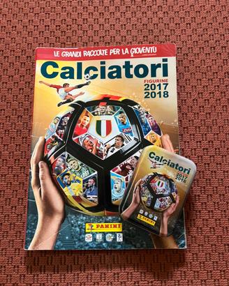 album calciatori panini 2017/18 + box