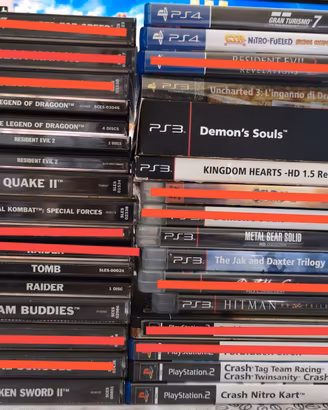 giochi playstation 1 ps1 ps2 ps3 ps4 