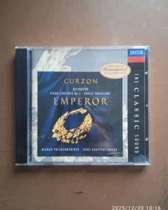 CD Curzon, Beethoven Piano Concerto N° 5, Eroica V