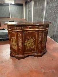 Credenza a mezzaluna