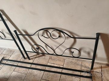 Letto 1 Piazza e Mezza (120x190) in Ferro Battuto 