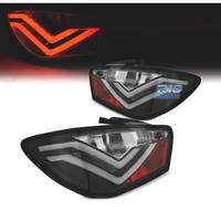 FANALI PER SEAT IBIZA 08-12 LIGHT BAR FONDO NERO 3