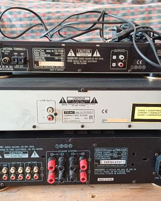 2 Casse Celestion + Impianto Denon e Lettore Teac 