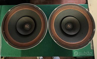 Coppia ELECTRO VOICE SP12 AMARANTO SCRITTA GOLD