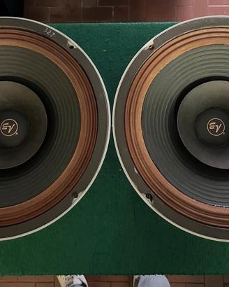 Coppia ELECTRO VOICE SP12 AMARANTO SCRITTA GOLD