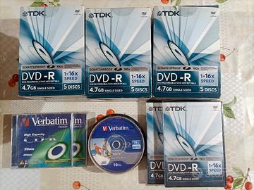 TDK DVD-R  4.7gb 16x BLURAY25gb6x DVD puliscilaser