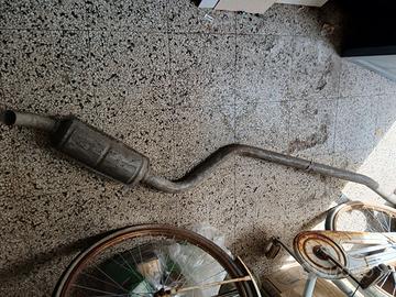 Marmitta tubo di scarico FIAT 124 mai montata