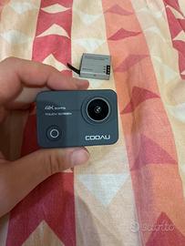 Action cam 4k 60 FPS COOAU + maschera sub salvimar