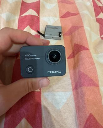 Action cam 4k 60 FPS COOAU + maschera sub salvimar